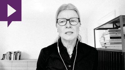 Schwarz-Weiß-Porträt von Prof. Dr. Anette Riedel